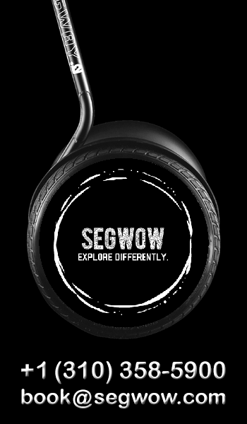 SEGWOW Original guided Segway tours Los Angeles area Celebrity Homes Beverly Hills Santa Monica Venice UCLA